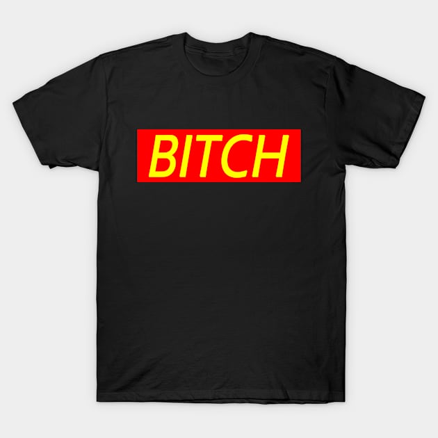 BITCH T-Shirt by Melodezii